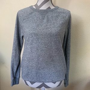 Gray sweatshirt